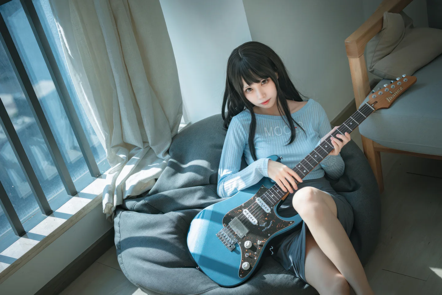 三無人型 - No.013 吉他妹妹 [24P-223MB] tg@simisebaisi 【丝足阁】015.webp